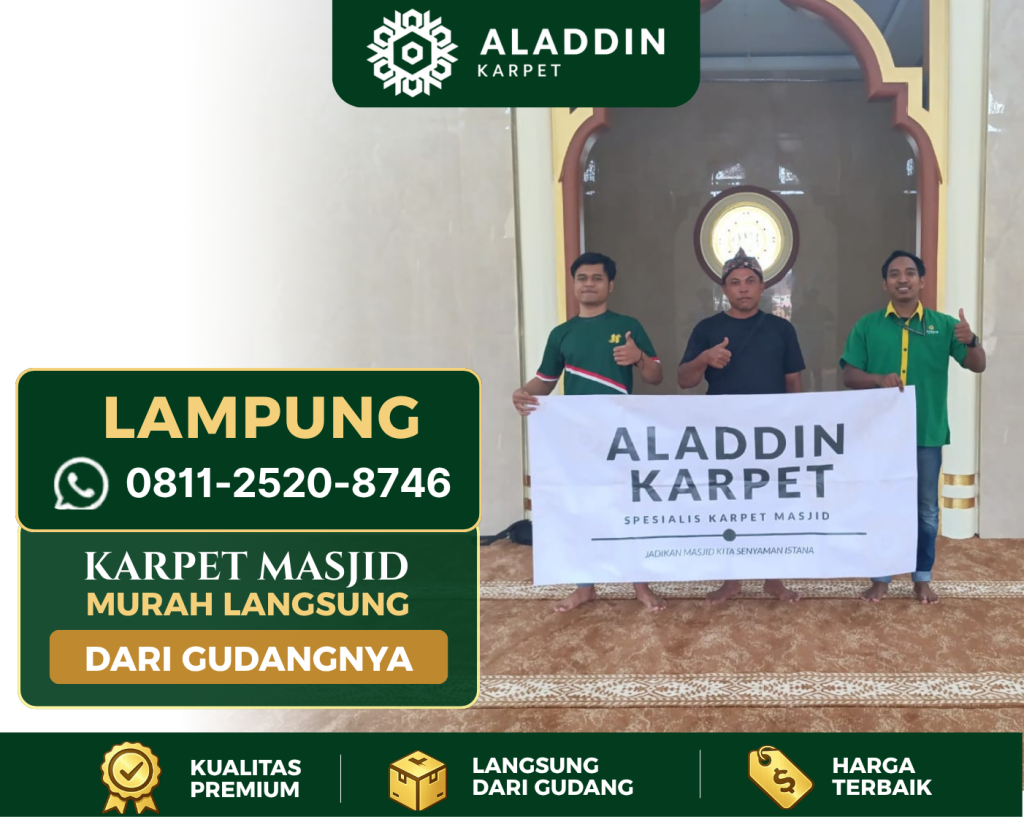 Karpet Murah Lampung Untuk Masjid Nyaman Dan Tahan Lama